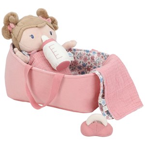 Set couffin et poupon bébé rosa