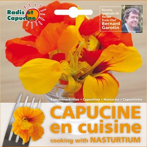 Sachet de graines de capucine comestible