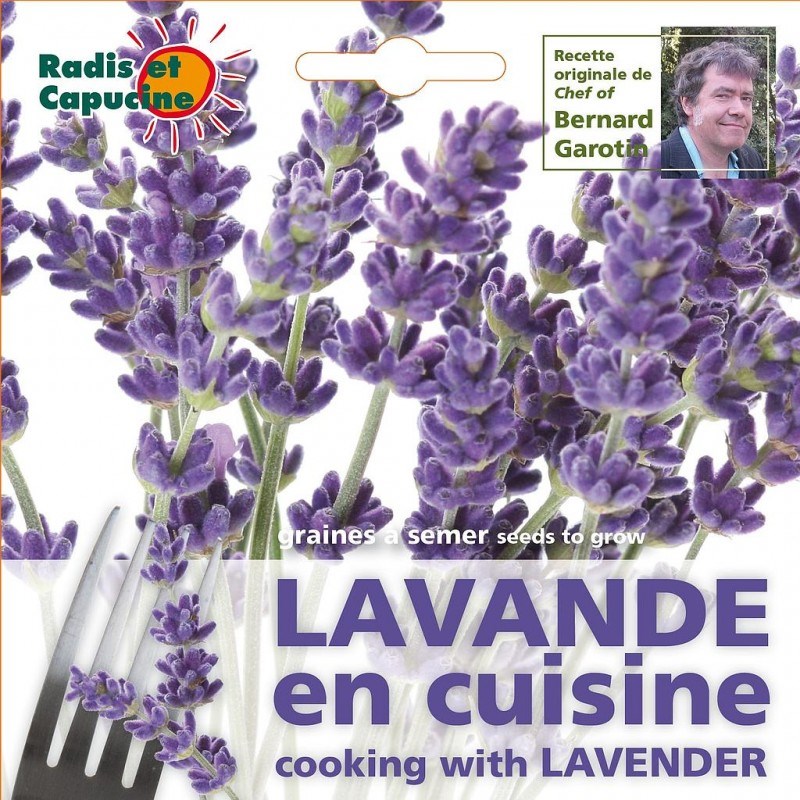 Sachet de graines de lavande comestible