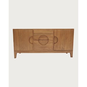 Kyoto - buffet vintage en teck massif 165 cm
