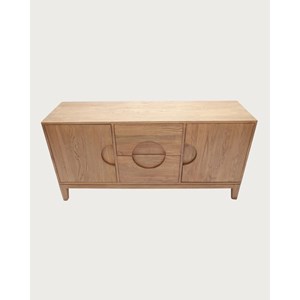 Kyoto - buffet vintage en teck massif 165 cm