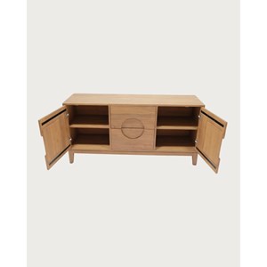 Kyoto - buffet vintage en teck massif 165 cm