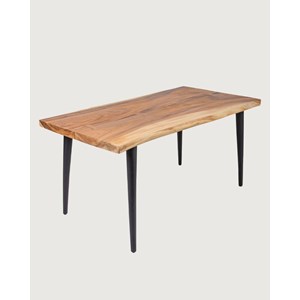 Kanpur - table repas en suar massif l160 cm 6 pers.