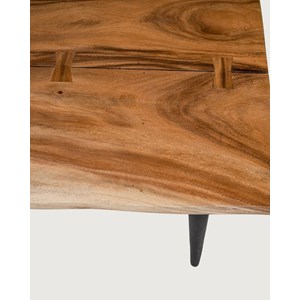 Kanpur - table repas en suar massif l160 cm 6 pers.