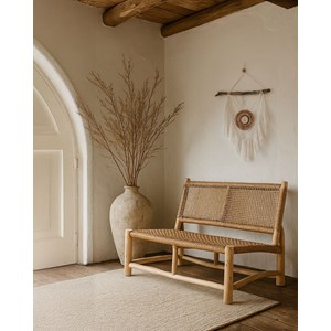Jaya - banquette en rotin