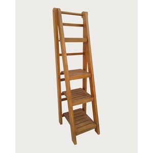 Vertis - étagère de salle de bain en bois massif