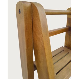 Vertis - étagère de salle de bain en bois massif