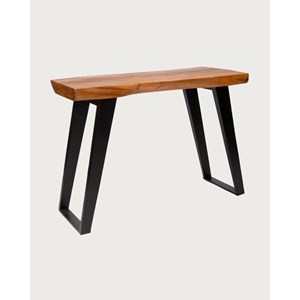 Teaka - console en bois de teck massif