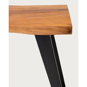 Teaka - console en bois de teck massif