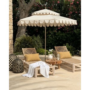 Jaya - bain de soleil inclinable en bois