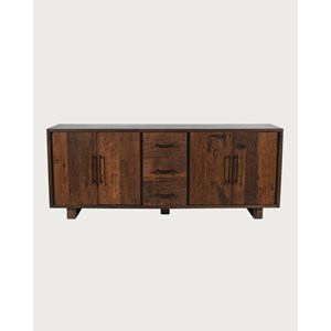 Alto - buffet bas en teck recyclé 200 cm