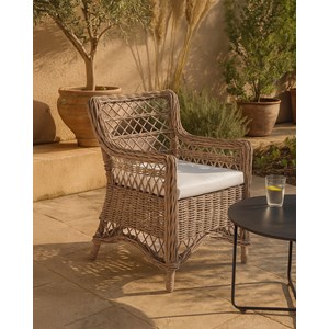 Asana - fauteuil de jardin en rotin
