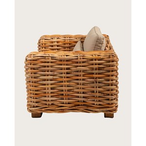 Weaverly - fauteuil de jardin en rotin tressé