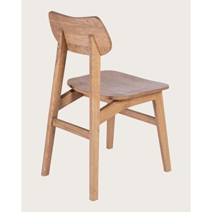 Yuna - lot de 2 chaises en bois massif de mindi