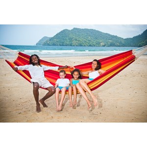 Hamac familial orange