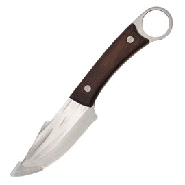 Couteau de cuisine mongol - lame 10 cm acier inoxydable