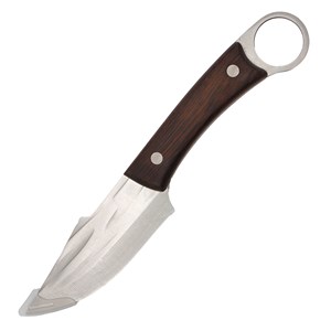 Couteau de cuisine mongol - lame 10 cm acier inoxydable