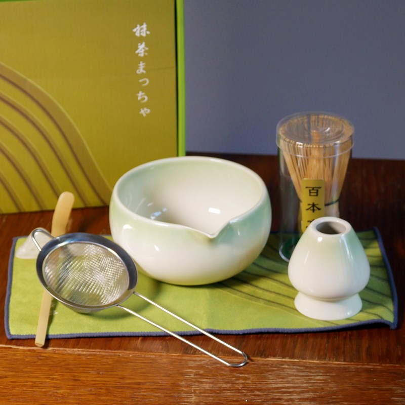 Coffret matcha artisanal style japonais zen