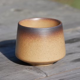 Tasse à café artisanale caramel