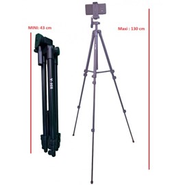 Trepied avec poignée de guidage