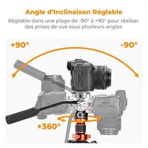 K&f trepied carbone + poignée