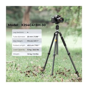 K&f trepied carbone + rotule x254c4+bh-30