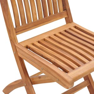 Maison exclusive - chaises de jardin lot de 2 et coussins crème bois teck massif