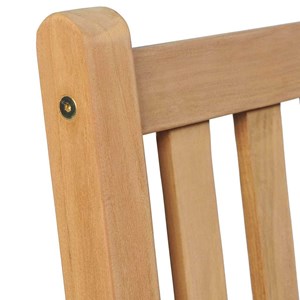 Maison exclusive - chaises de jardin lot de 2 et coussins anthracite bois de tec