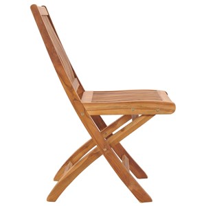 Maison exclusive - chaises pliables de jardin lot de 8 bois de teck solide