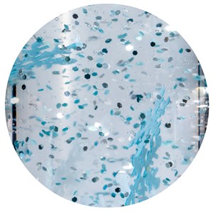 Bouteille sensorielle flocons