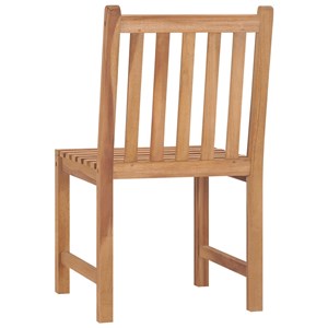 Maison exclusive - chaises de jardin lot de 6 bois de teck solide