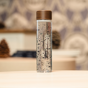 Bouteille sensorielle noir et blanc