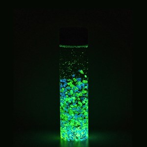 Bouteille sensorielle phosphorescente