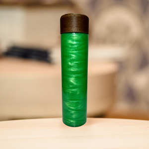 Bouteille sensorielle galaxie émeraude