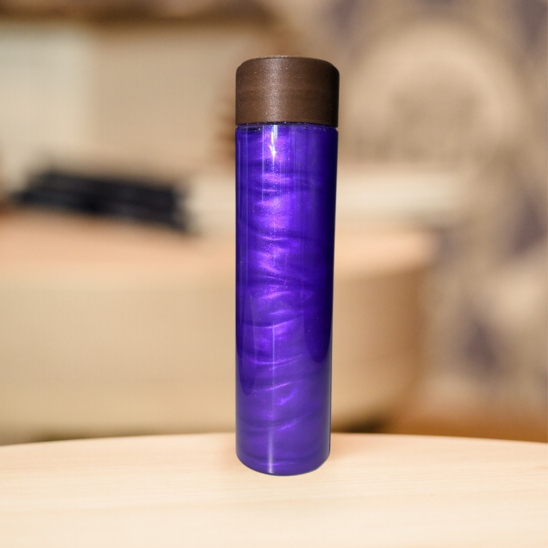 Bouteille sensorielle galaxie améthyste