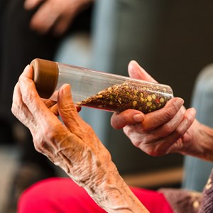 Bouteille sensorielle lapin