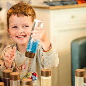 Bouteille sensorielle poisson