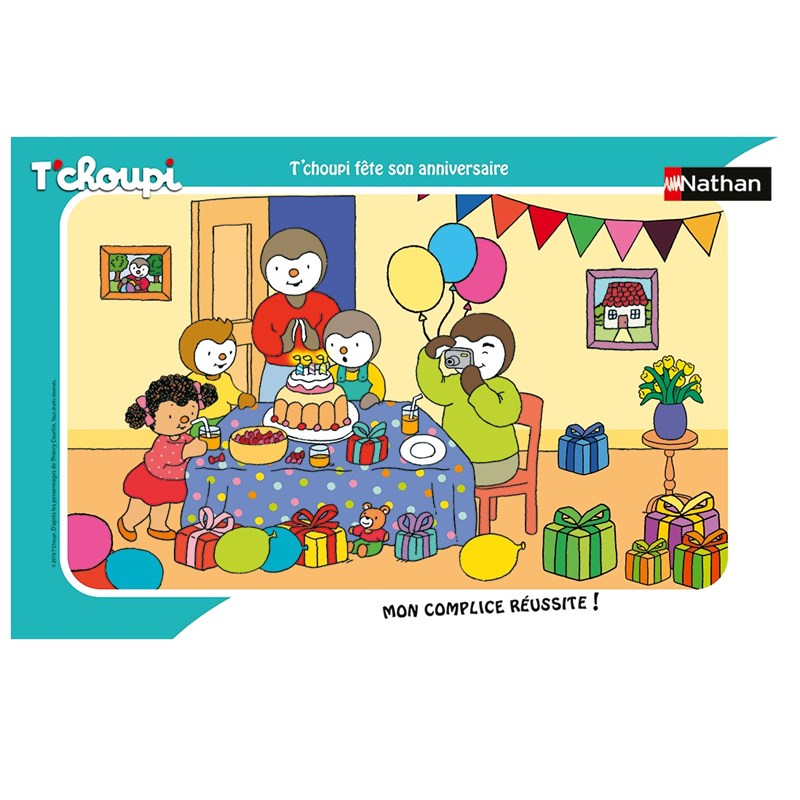 Puzzle t'choupi fête son anniversaire 1