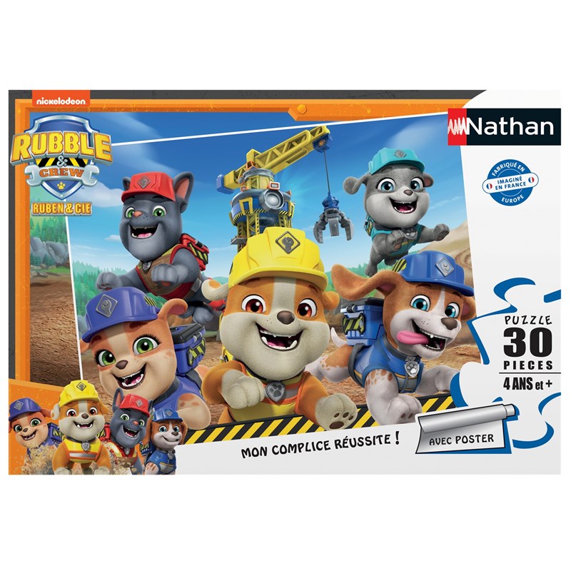 Puzzle héros du chantier ruben et cie 3