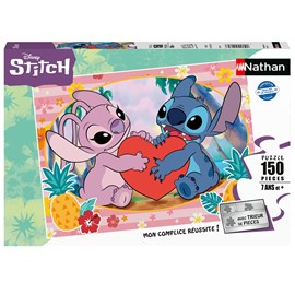 Puzzle moment en amoureux stitch 150 pcs