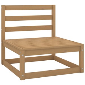 Maison exclusive - salon de jardin 4 pcs avec coussins bois de pin massif