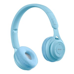 Casque audio enfant sans fil  bleu  la