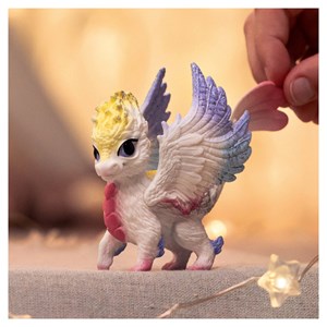 70825 bébé dragon arc-en-ciel