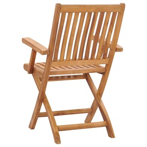 Maison exclusive - chaises de jardin pliables lot de 2 bois de teck massif