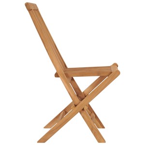 Maison exclusive - chaises de jardin pliables lot de 4 bois de teck massif