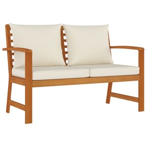 Maison exclusive - ensemble à manger de jardin coussins 9 pcs bois acacia