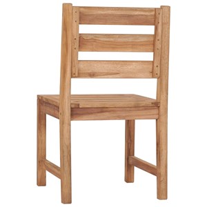 Maison exclusive - chaises de jardin lot de 2 bois de teck solide