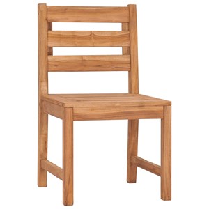Maison exclusive - chaises de jardin lot de 4 bois de teck solide