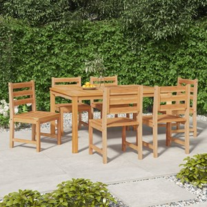 Maison exclusive - chaises de jardin lot de 6 bois de teck solide