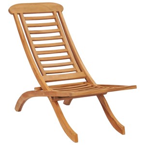 Maison exclusive - chaise de jardin pliable 50x90x69 cm bois de teck massif
